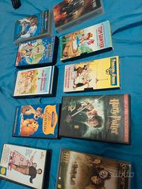 10 VHS Titoli Misti cartoni e film