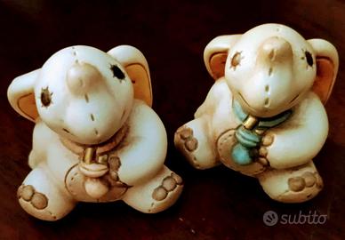 Thun coppia elefantini elefante