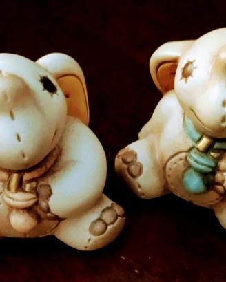 Thun coppia elefantini elefante