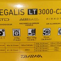 Mulinello Daiwa legalis LT 3000-CXH