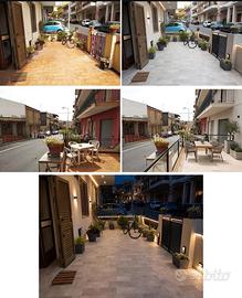 130 mq | Piano terra | cortili privati |