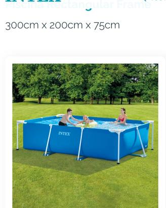 Piscina+ pompa+ scaletta+ filtri