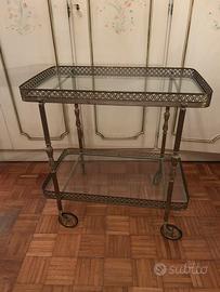 Carrello portaoggetti vintage