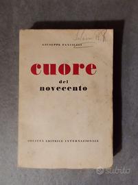 Libro ''Cuore del Novecento''  Autografato