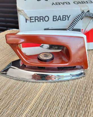Ferro da stiro vintage mini alpi ferro baby anni 6