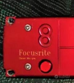 Preamplificatore 2 canali focusrite red 8