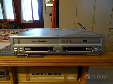 Lettore VHS e CD  Sharp DV-NC55S