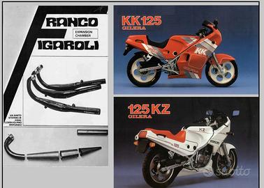 Scarico artigianale per Gilera KK 125 KZ 125