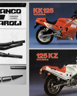 Scarico artigianale per Gilera KK 125 KZ 125