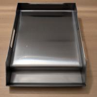Piastra plancha grill acciaio inox 40x30cm