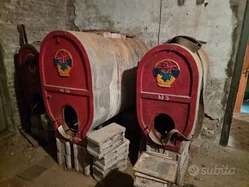 Botti in Cemento da 10 HL e 5 HL con fregi