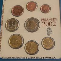 "PRIMA EMISSIONE NAZIONALE DELL'EURO"-ANNO 2002-
