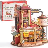 ROKR Puzzle 3D in legno modello in legno da costru