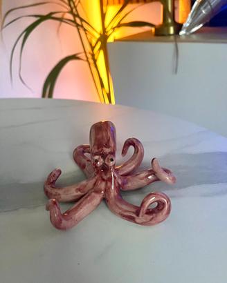 Polipo in ceramica artigianale vietrese