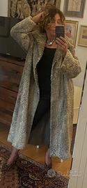 Cappotto vintage astrakan lungo