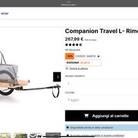 Carrello bici Klarfit