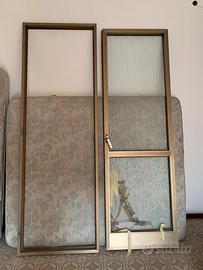 Porta a vetri in alluminio