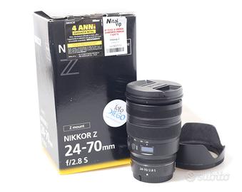 OBIETTIVO NIKON Z 24-70 MM F/2.8 S. NITAL.