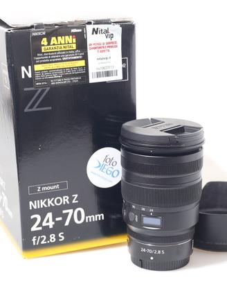 OBIETTIVO NIKON Z 24-70 MM F/2.8 S. NITAL.