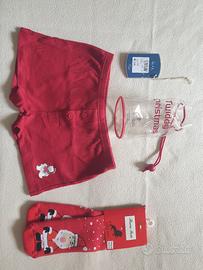 mutande boxer e antiscivolo natalizi bambini