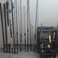 attrezzatura da pesca 