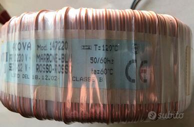 Trasformatore primario 220V secondario 12V 400VA 