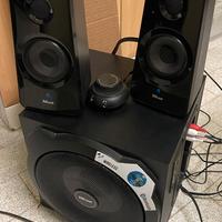 Cassa trust Bluetooth con subwoofer 120 W