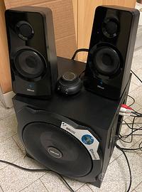 Cassa trust Bluetooth con subwoofer 120 W