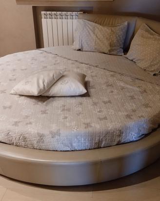 LETTO ROTONDO CON CONTENITORE 