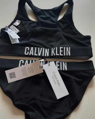 costume da bagno x bambina calvin klein 