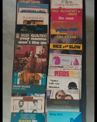 Lotto vinili 33 / 45 giri