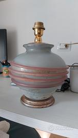 Base lampada vetro di murano