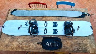 splitboard Jones Solution 159W + attacchi + pelli
