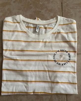 Maglia a righe s donna