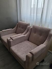 Poltrone in tessuto