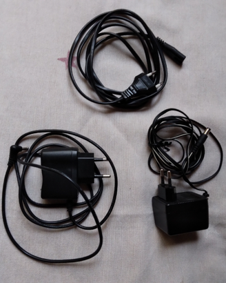 Alimentatori 7,5v/5v e cavo alimentazione AC
