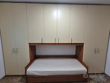 Armadio con letto - Schrank mit Bett