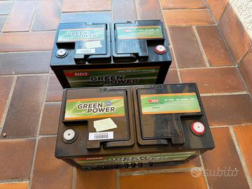 Due batterie NDS camper 100 Ah