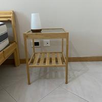Letto matrimoniali ikea e due comodini