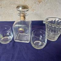 Bottiglia per liquore con finiture in argento