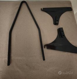 Sissy Bar Nero  Harley Davidson di After Market