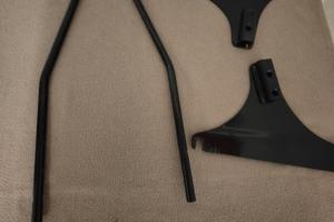 Sissy Bar Nero  Harley Davidson di After Market