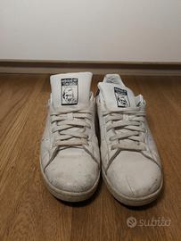 Adidas Stan Smith bianche e blu
