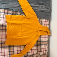 FELPA CON CAPPUCCIO GIALLA PULL&BEAR