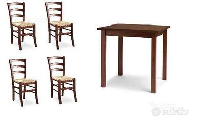 Set Tavoli e Sedie ristorante pub pizzeria Cod 100