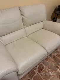 Divano in pelle 2 posti
