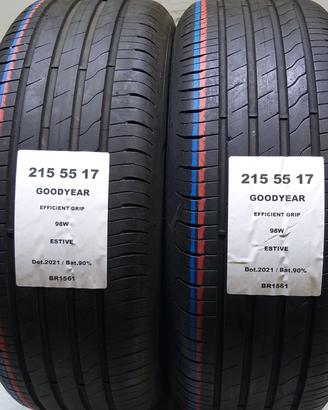 2 GOMME 215 55 17 GOODYEAR BR1561