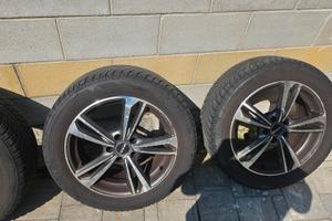 cerchi 17 piu gomme invernali  marca mak  per t-ro