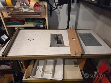 banco conbinato fresa circolare seghetto 