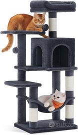 Albero per Gatti, M Grigio scuro (45X35X112 cm)